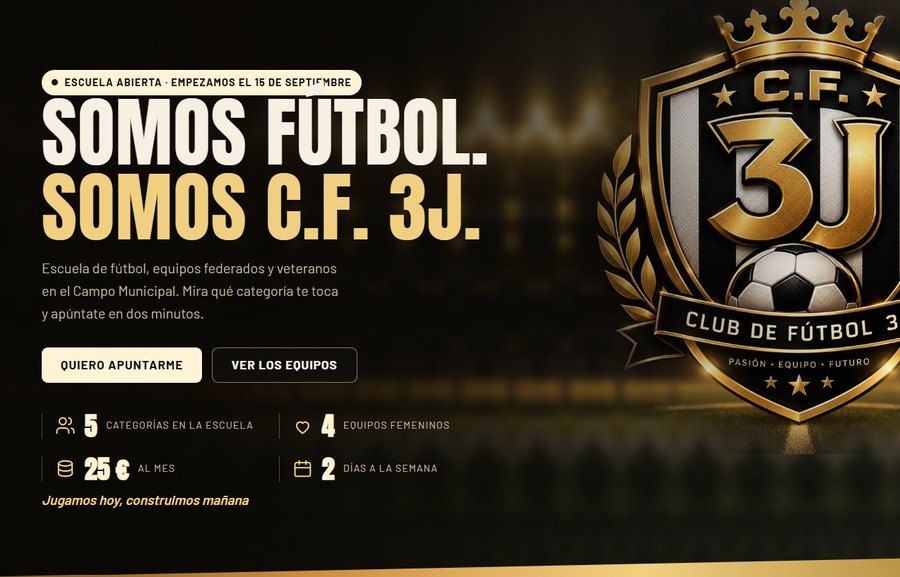 Web de C.F. 3J